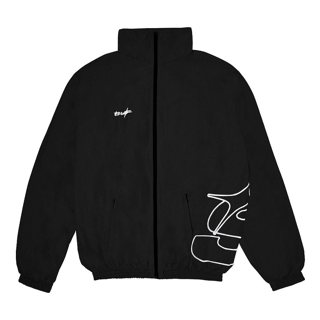 TRACK JACKET S STAR BLACK – SUFGANG
