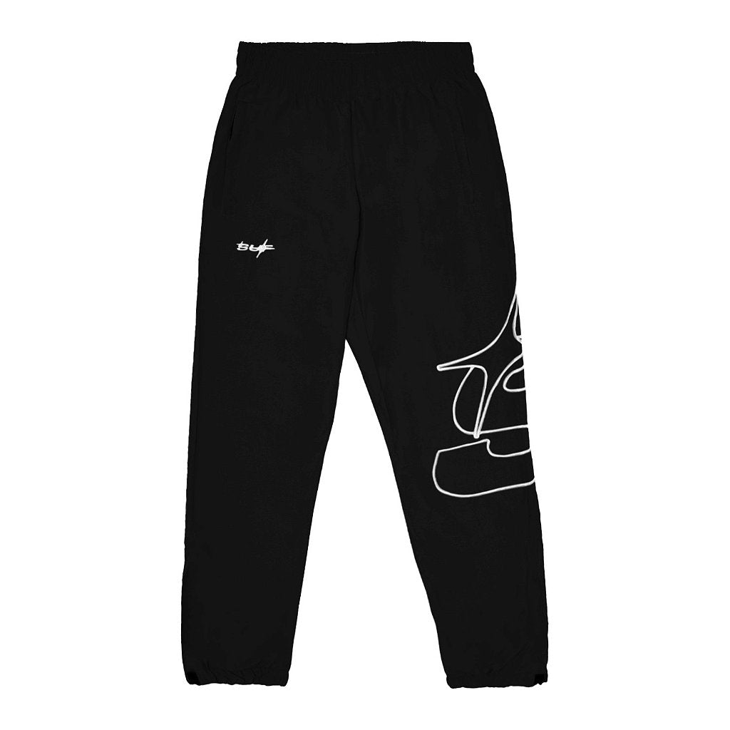 TRACK PANTS S STAR BLACK – SUFGANG