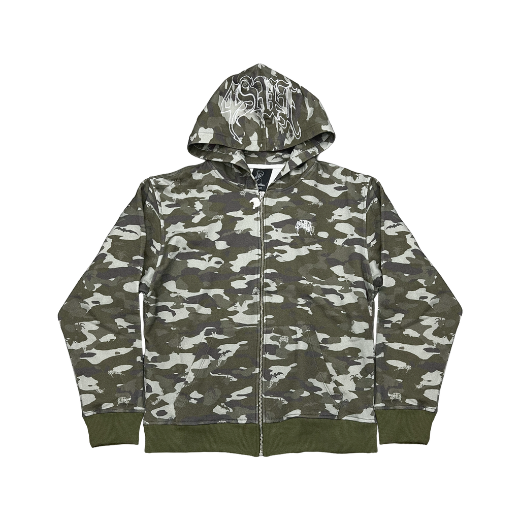 MOLETOM ZIPER CAMO 4SUF