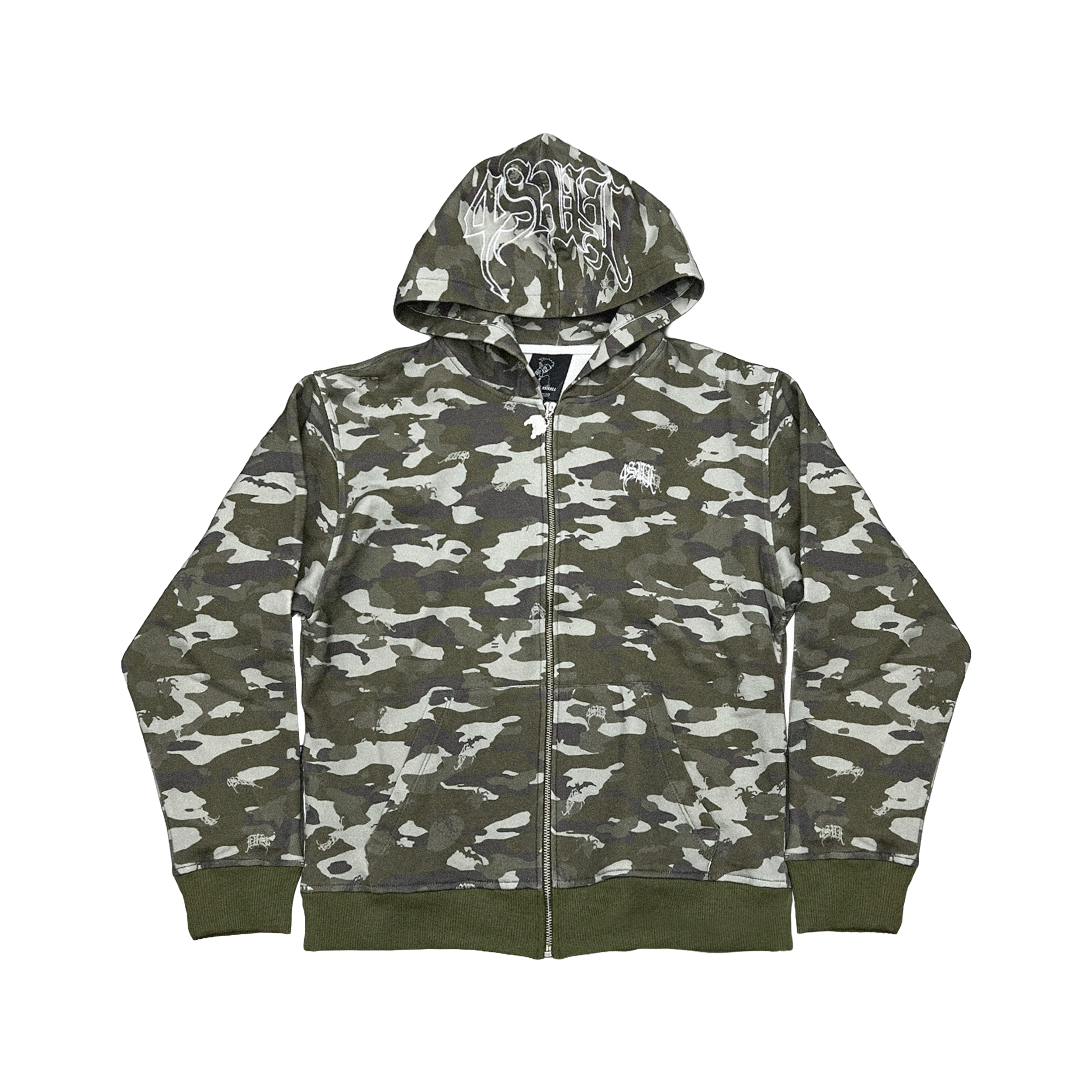 MOLETOM ZIPER CAMO 4SUF