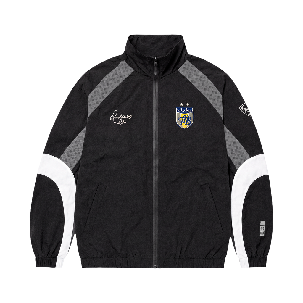 2002 TRACKSUIT JACKET BLACK SUF & TDB