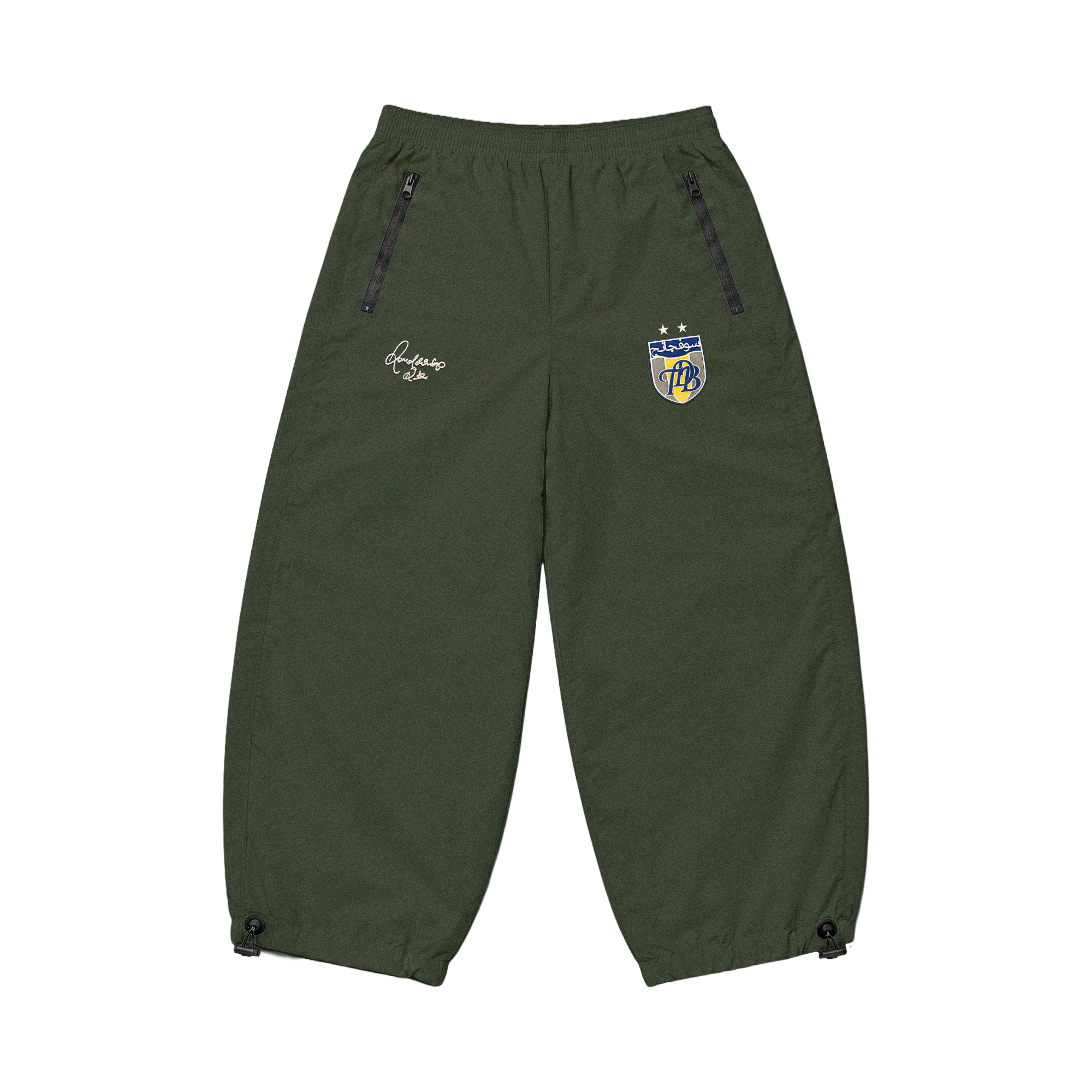2002 TRACKSUIT PANTS GREEN SUF & TDB