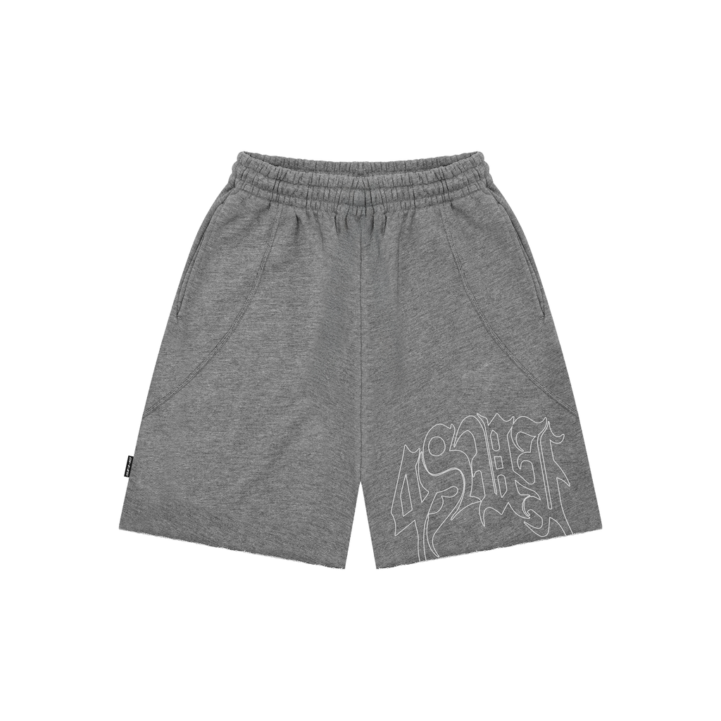 4SUF SHORTS RAW GREY