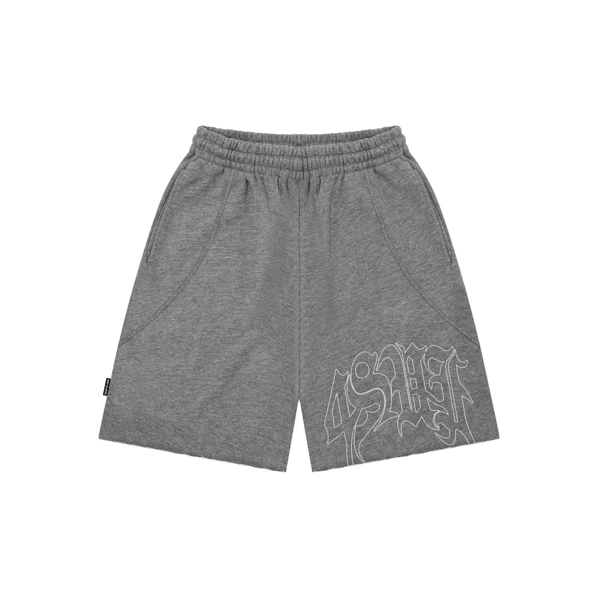 4SUF SHORTS RAW GREY