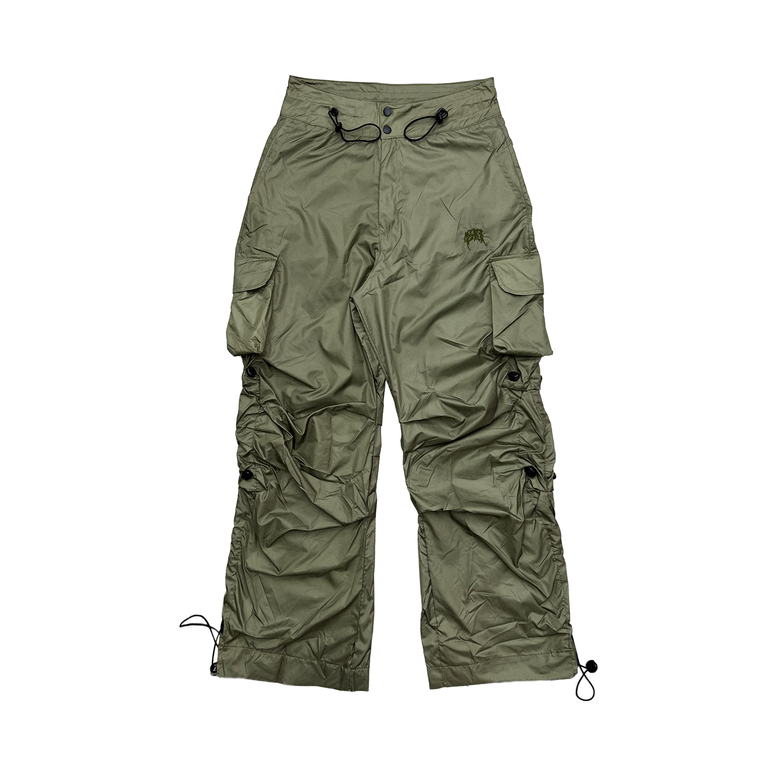 TRACKSUIT PANTS HANDLE 4SUF MILITARY GREEN