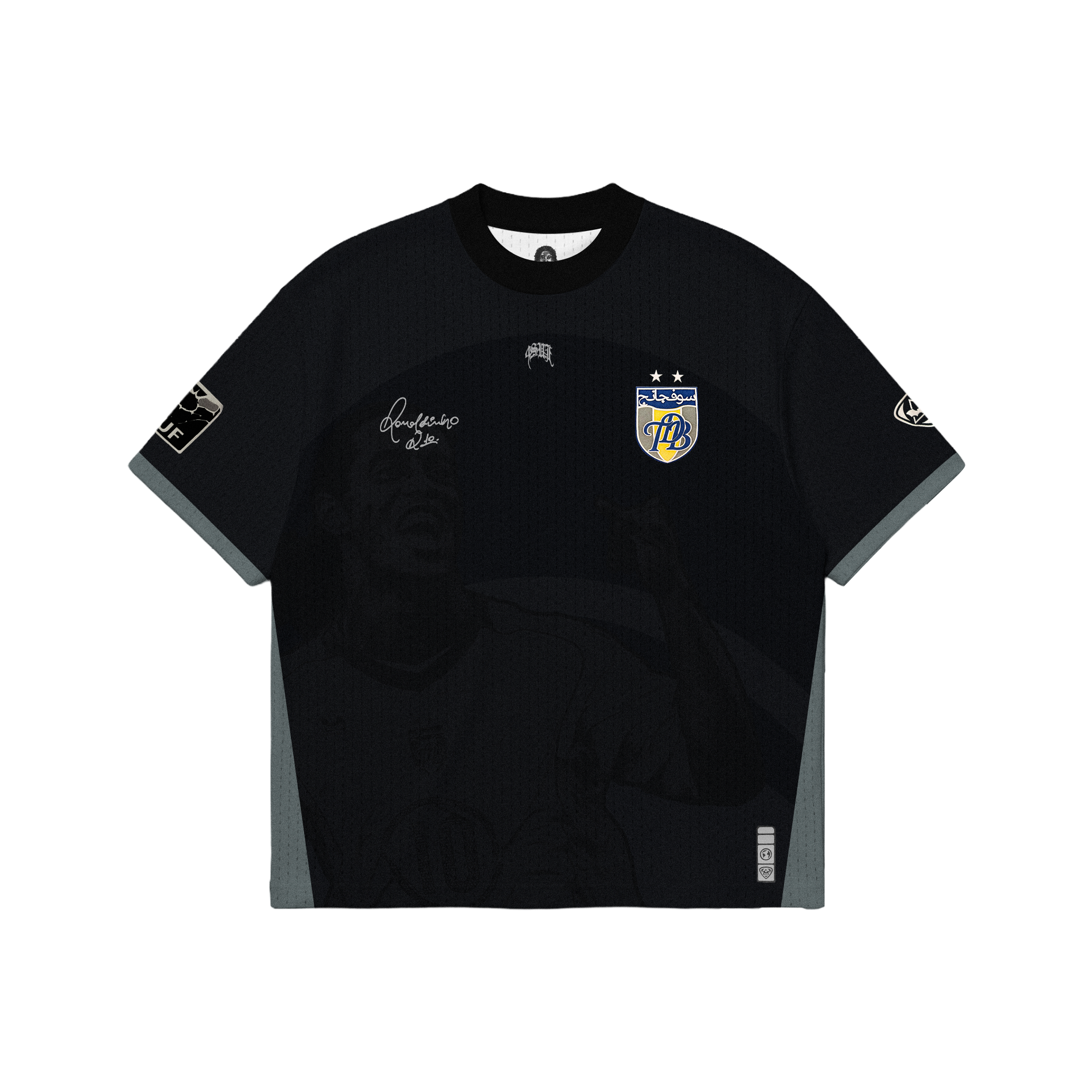 FOOTBALL SHIRT TDB BLACK