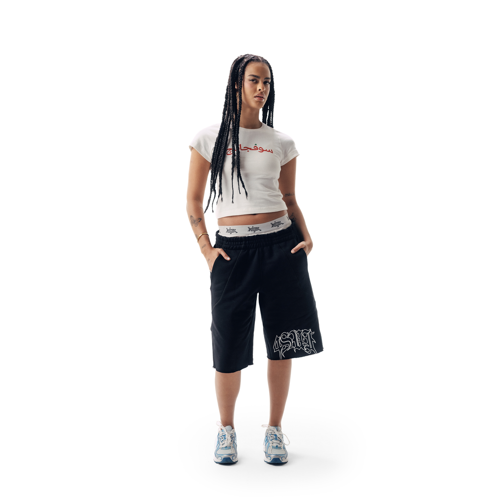 BABY TEE ARABIC STAR OFF WHITE