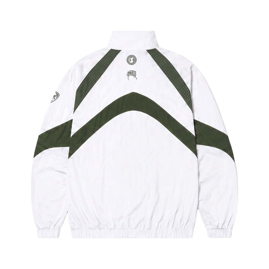 2002 TRACKSUIT JACKET WHITE SUF & TDB