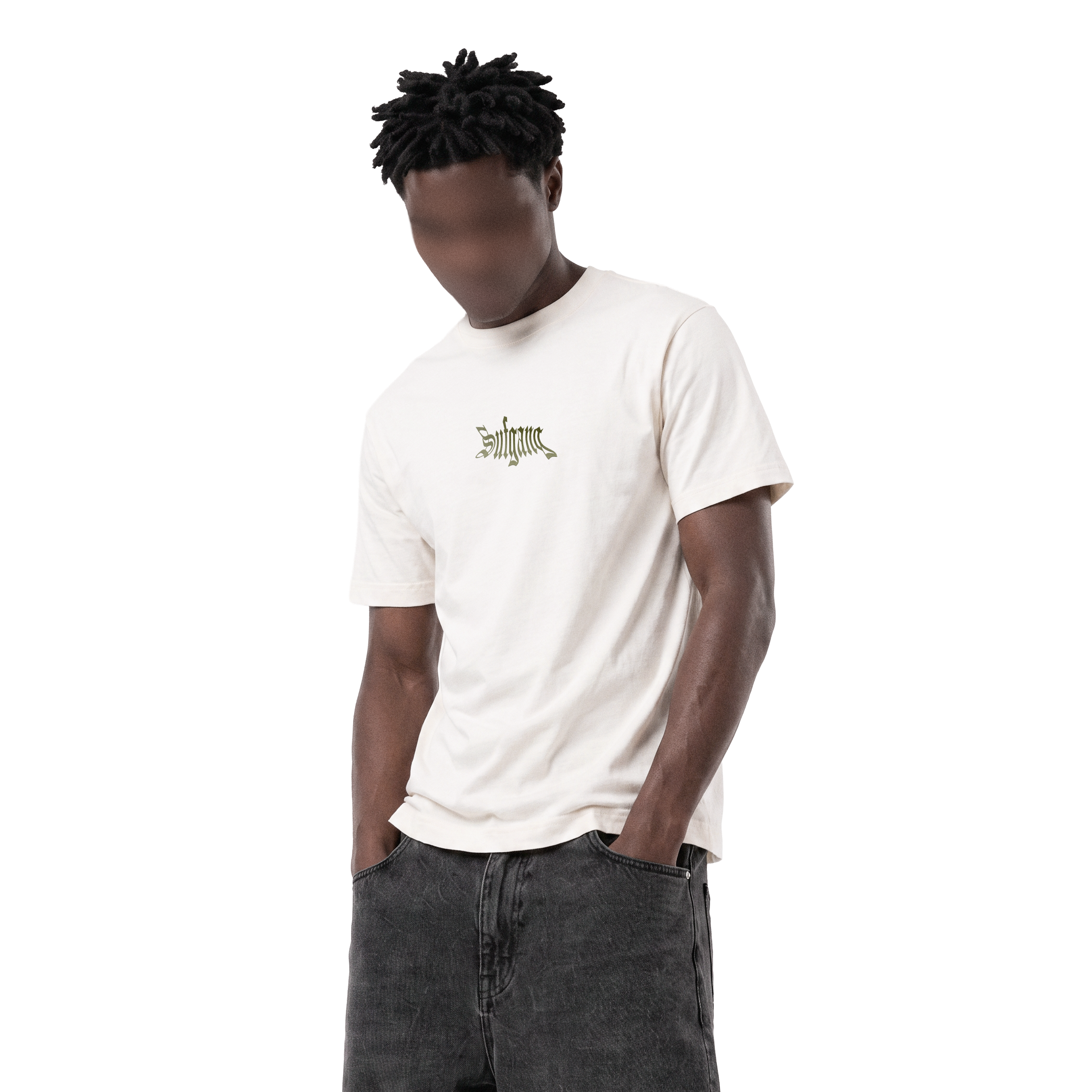 TEE SUFGANG MOSS GRADIENT OFF WHITE