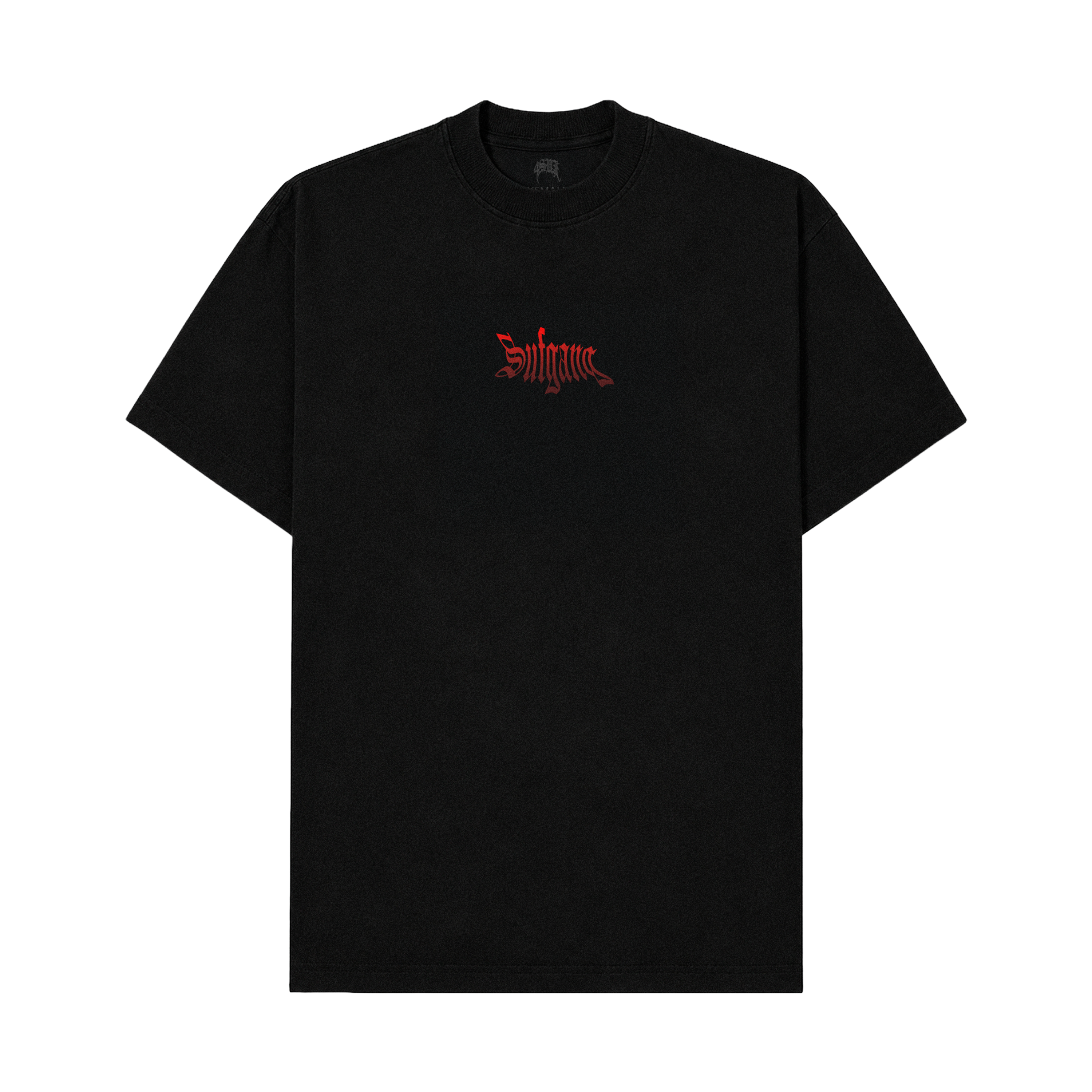 TEE SUFGANG RED GRADIENT BLACK