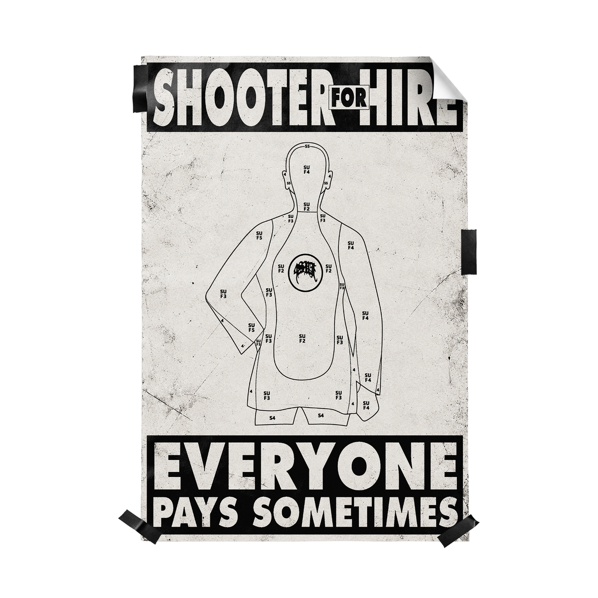 PÔSTER SUFSHOOTER SUFGANG® WHITE