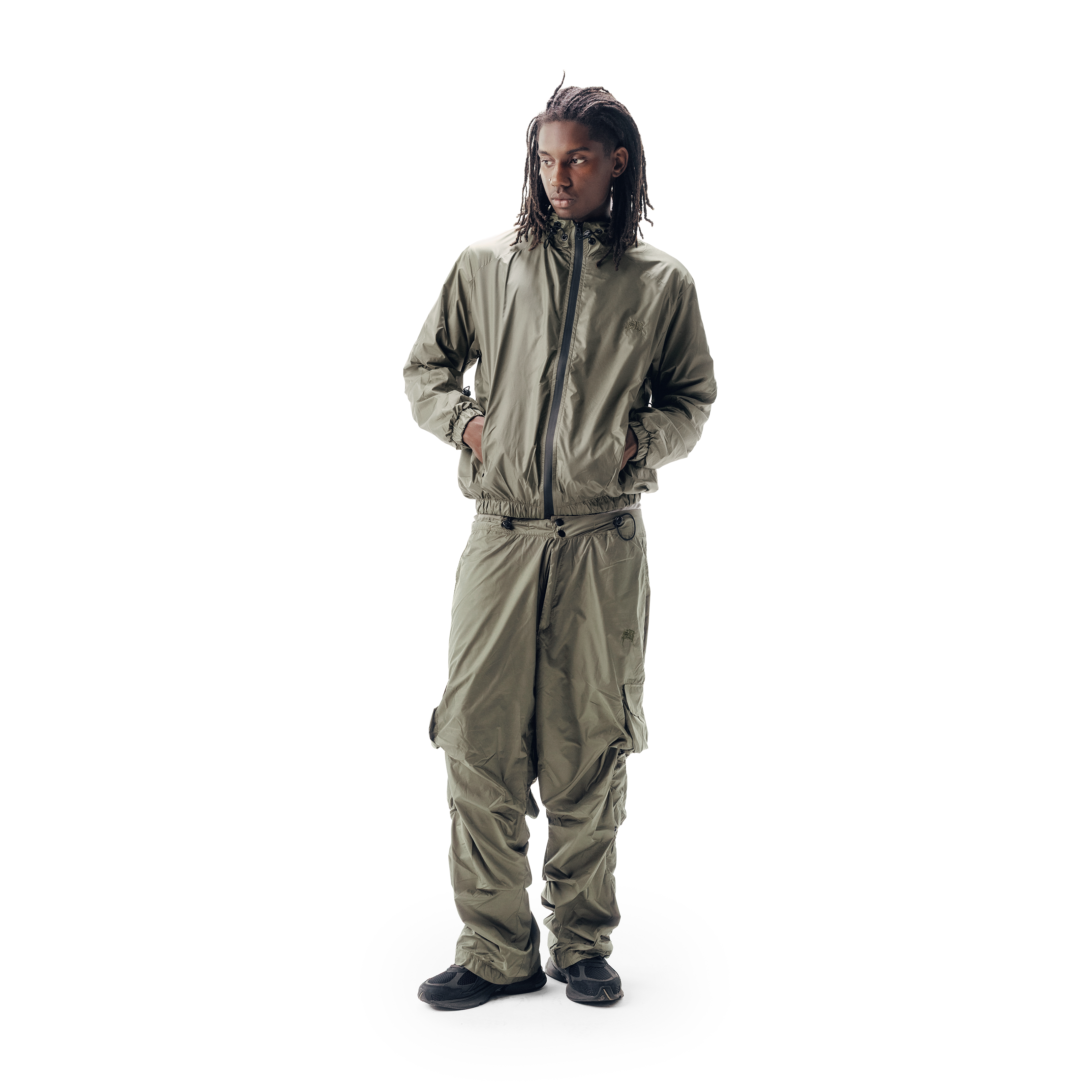 TRACK JACKET HANDLE 4SUF MILITARY GREEN