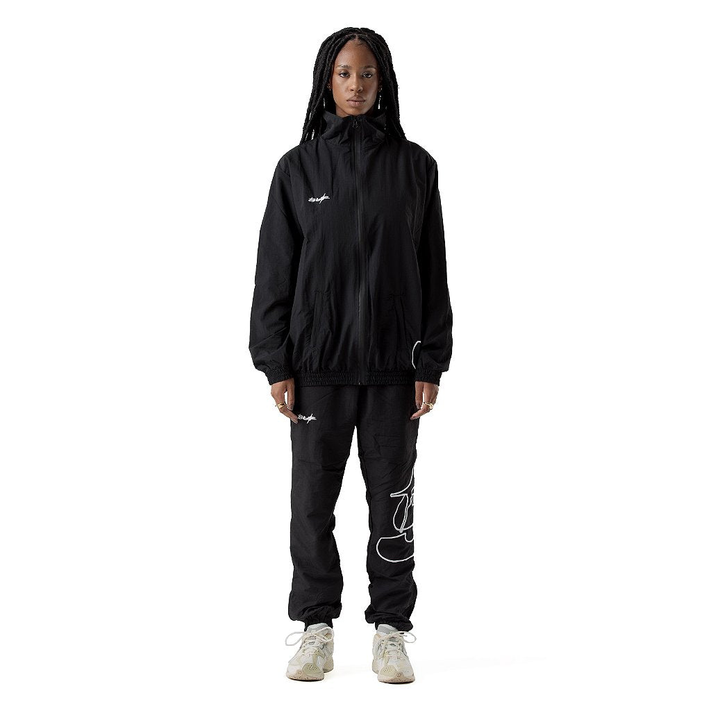TRACK JACKET S STAR BLACK