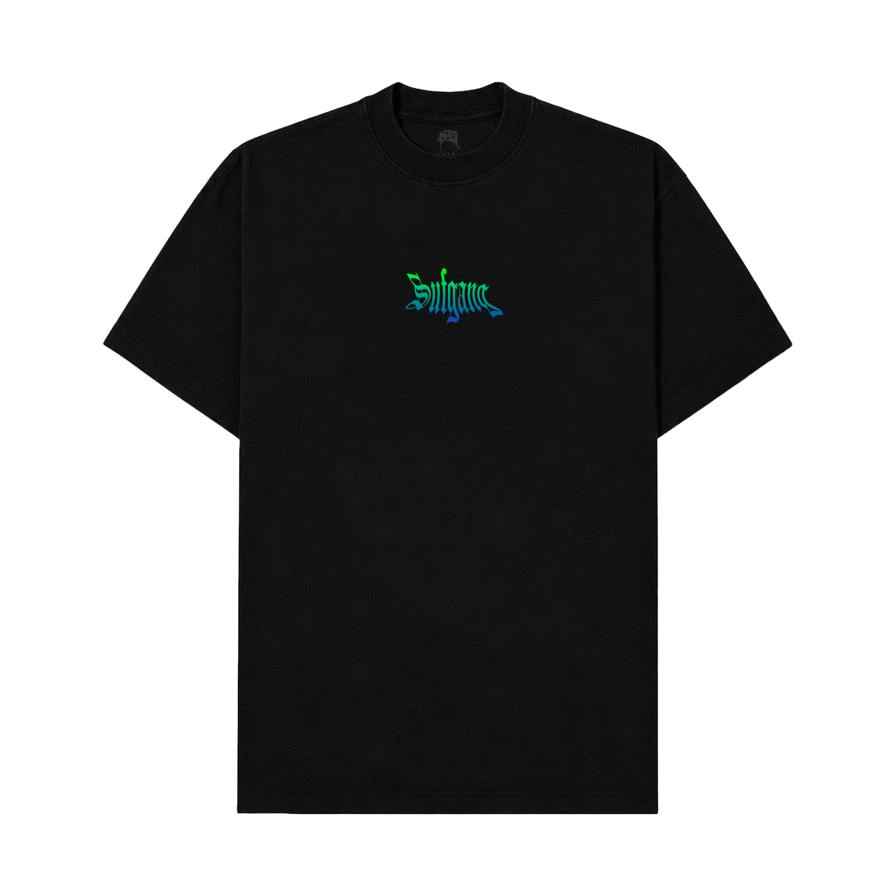 TEE SUFGANG GREEN/BLUE FADE BLACK