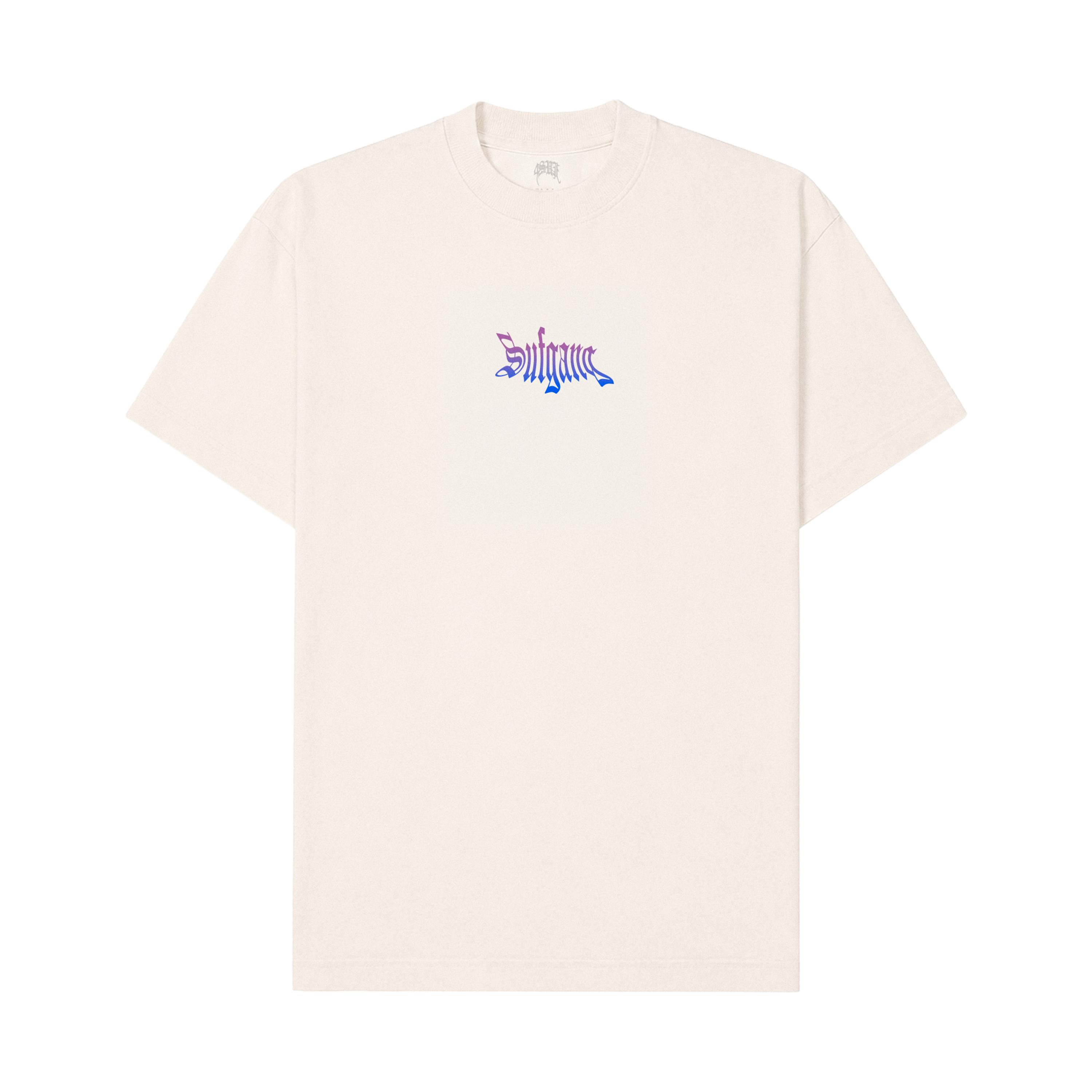 TEE SUFGANG PURPLE GRADIENT OFF WHITE