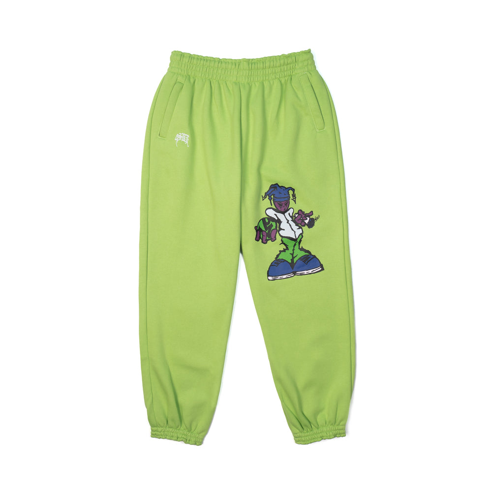 Calça de Moletom Sufgang Joker $ Lime Green