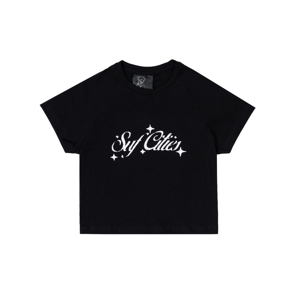 BABY TEE SUF CITIES BLACK