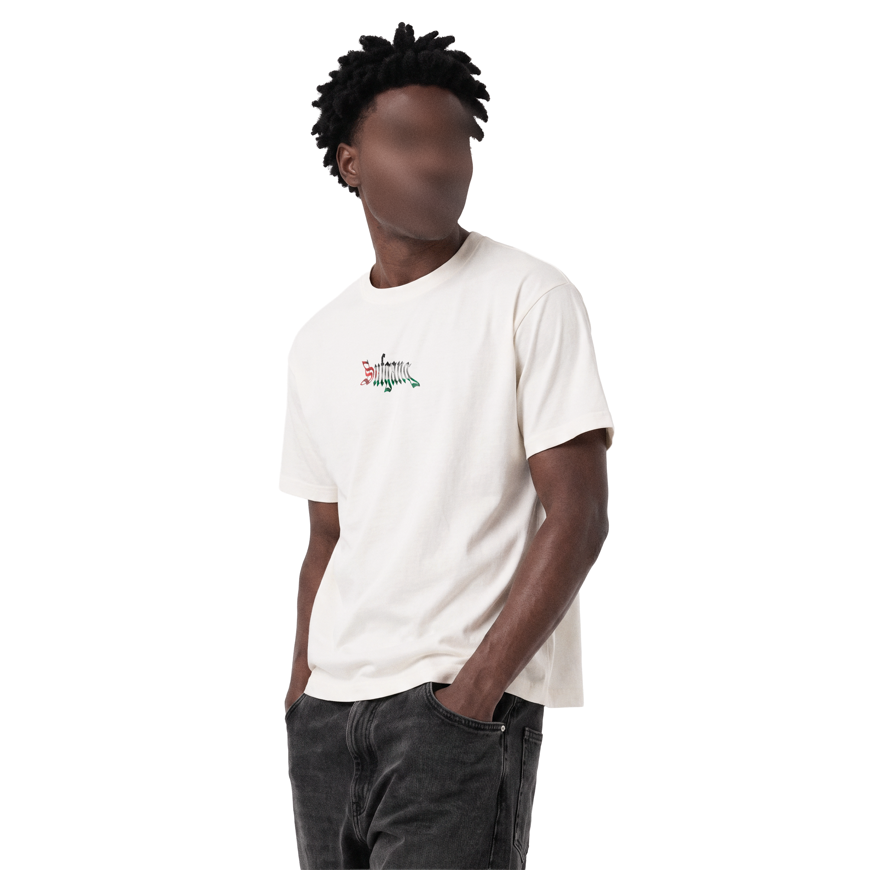 TEE SUFGANG PALESTINA OFF WHITE