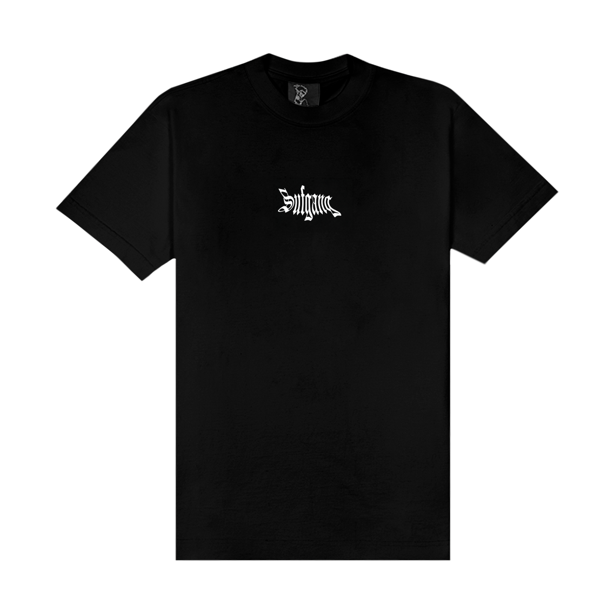 TEE BASIC BLACK / WHITE LOGO