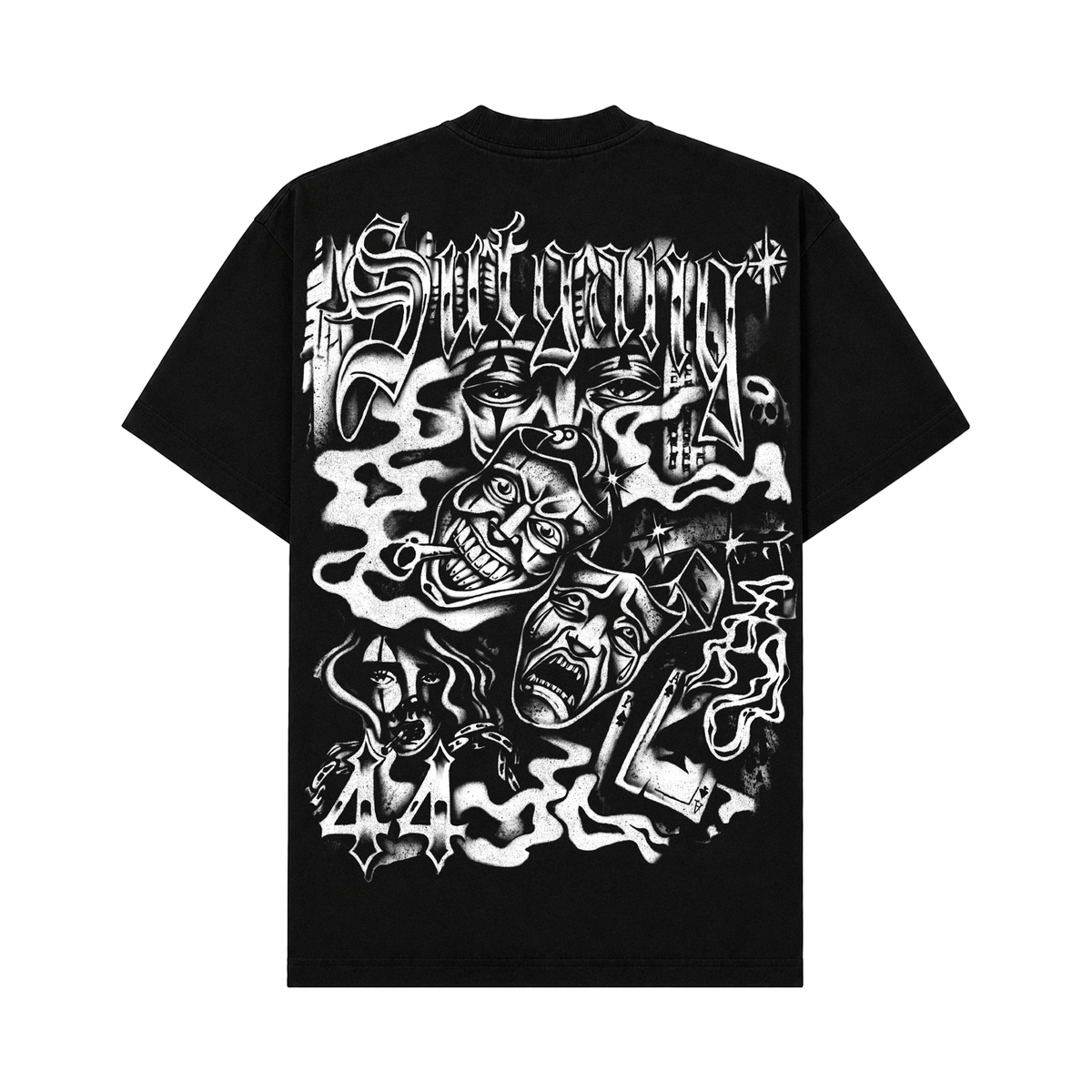 CAMISETA CRY NOW BLACK