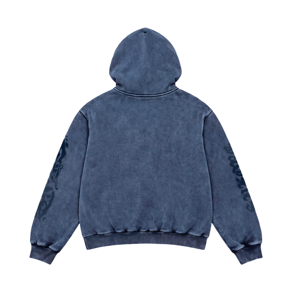 AGASALHO OVERSIZED LEVE SANTA BLUE STONE