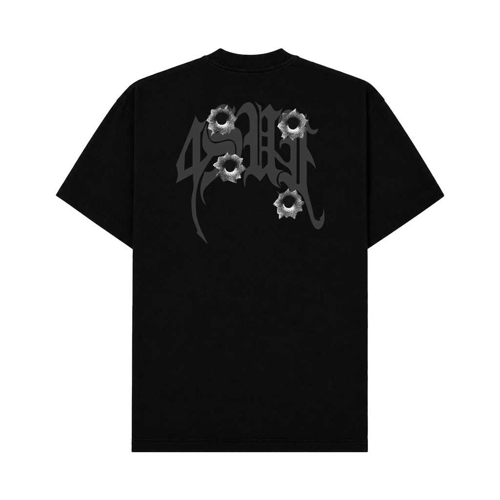 CAMISETA BULLET HOLE BLACK