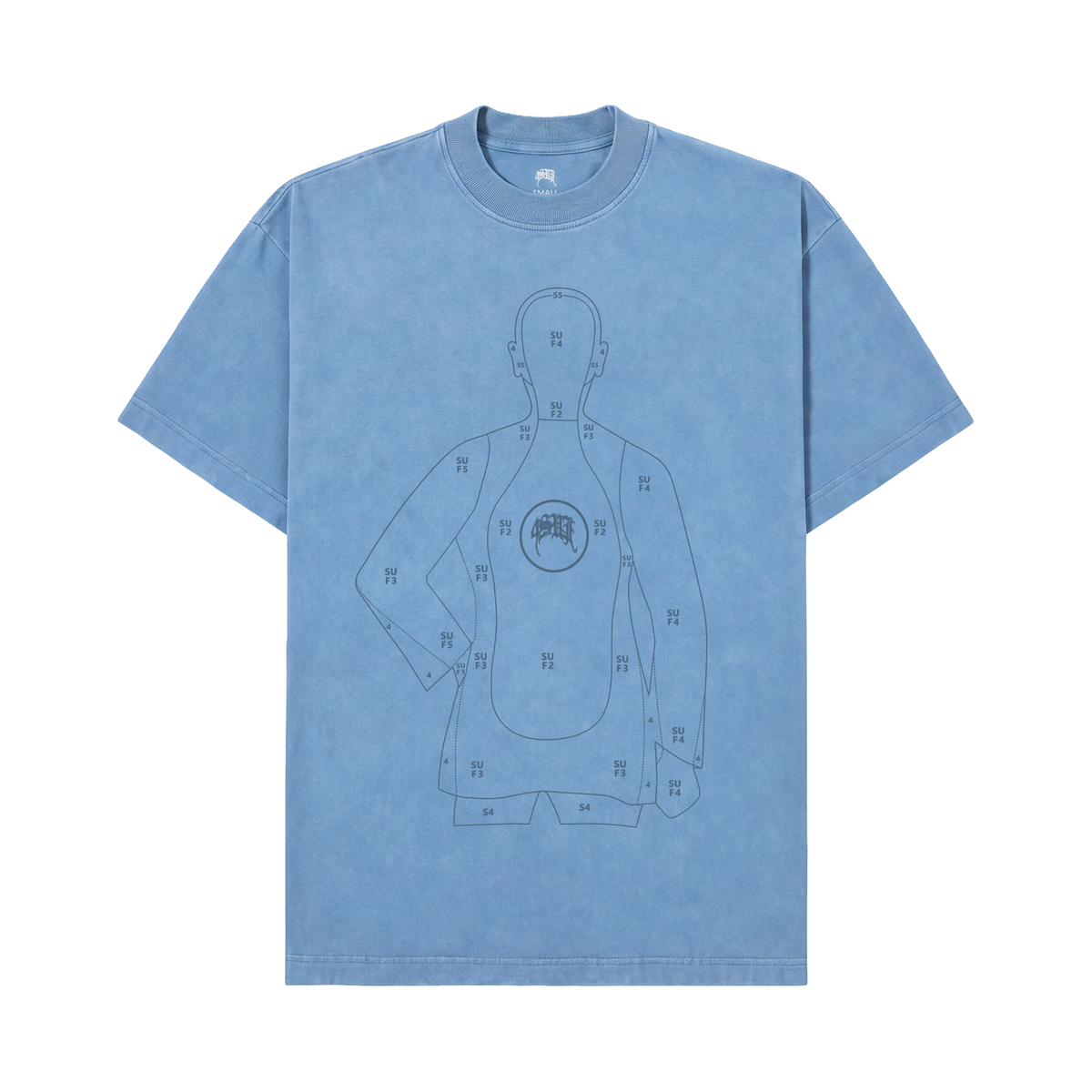 CAMISETA SHOOTING TARGET BLUE STONE