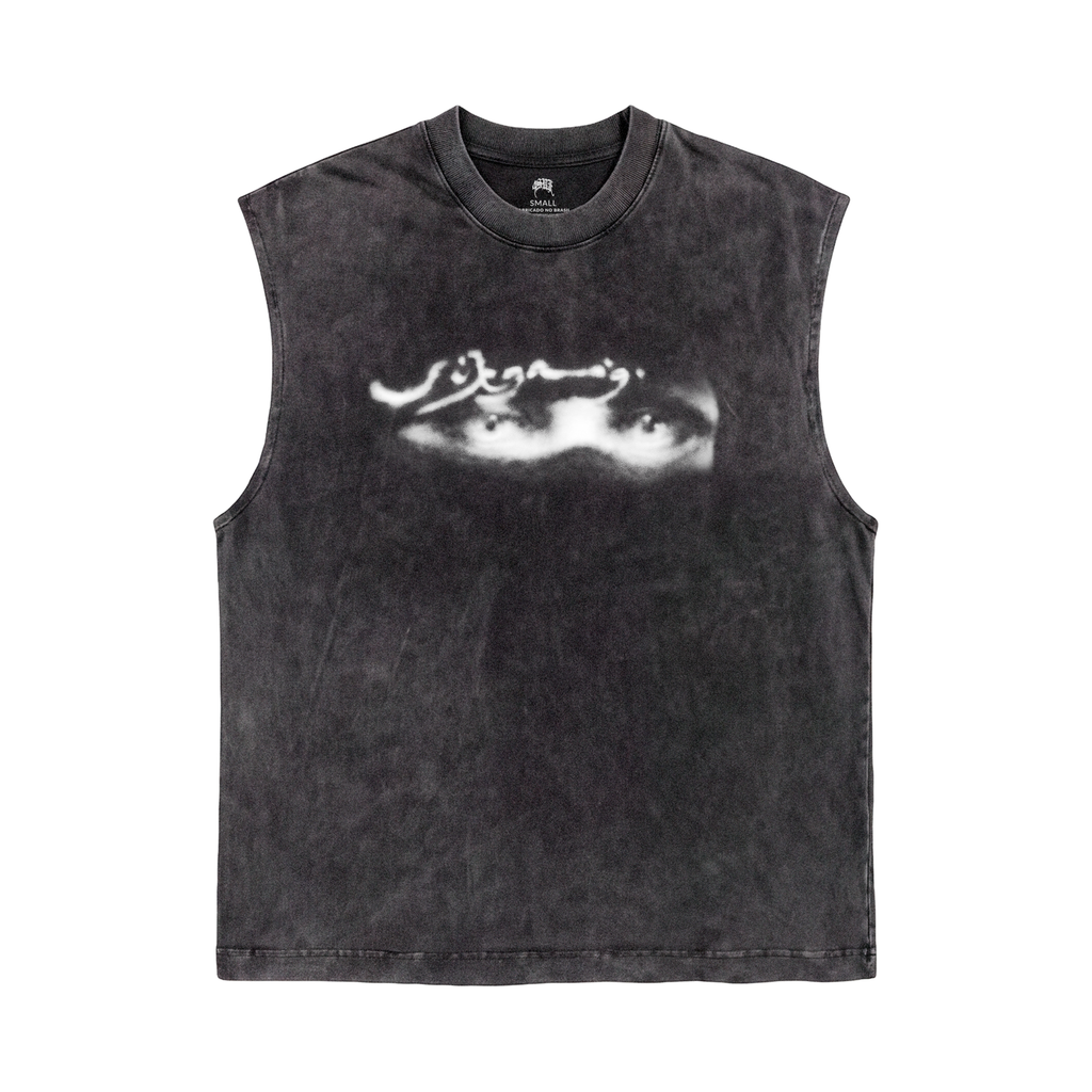 CAMISETA REGATA ARABIC EYES BLACK STONE