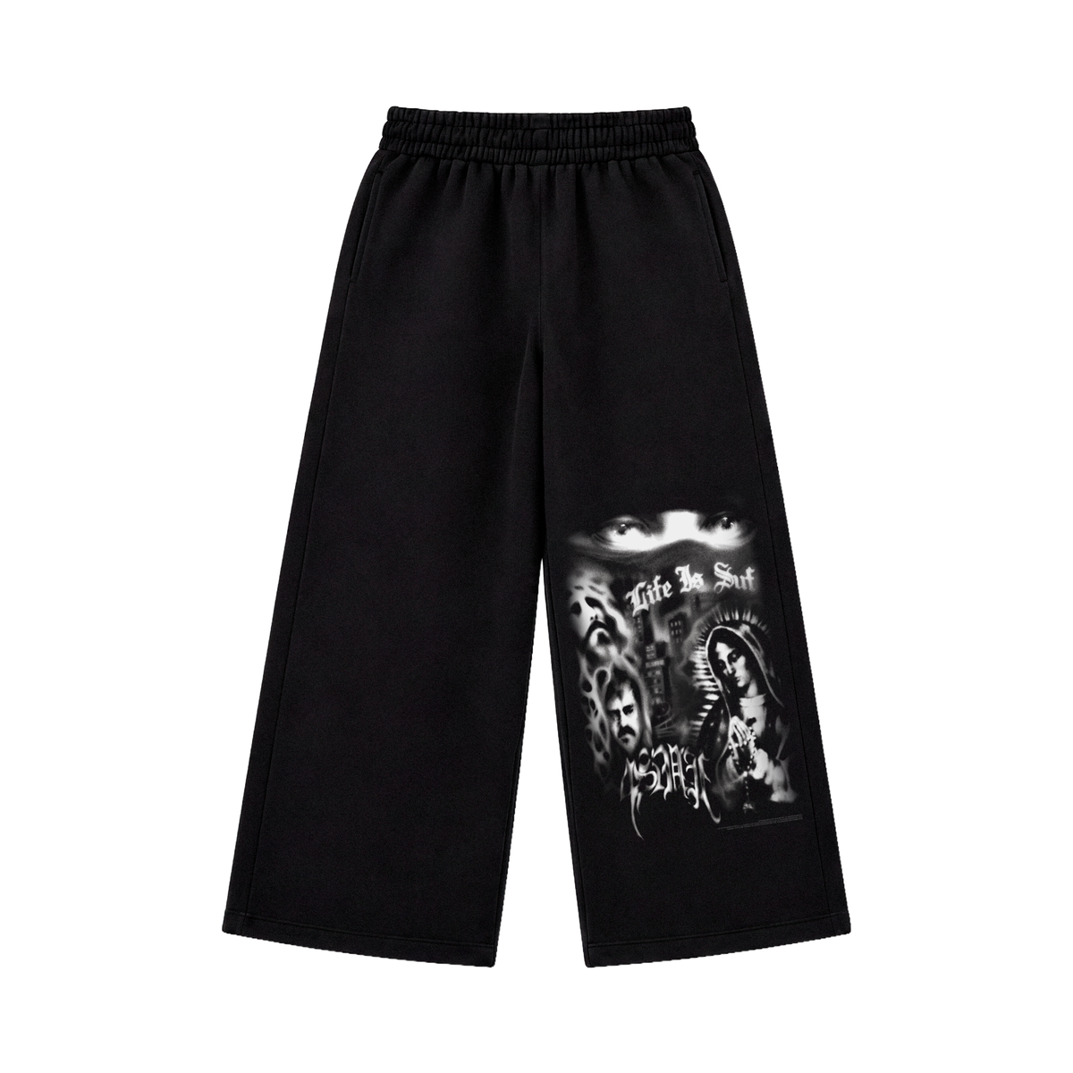 CALÇA MOLETOM SUF CITY BLACK