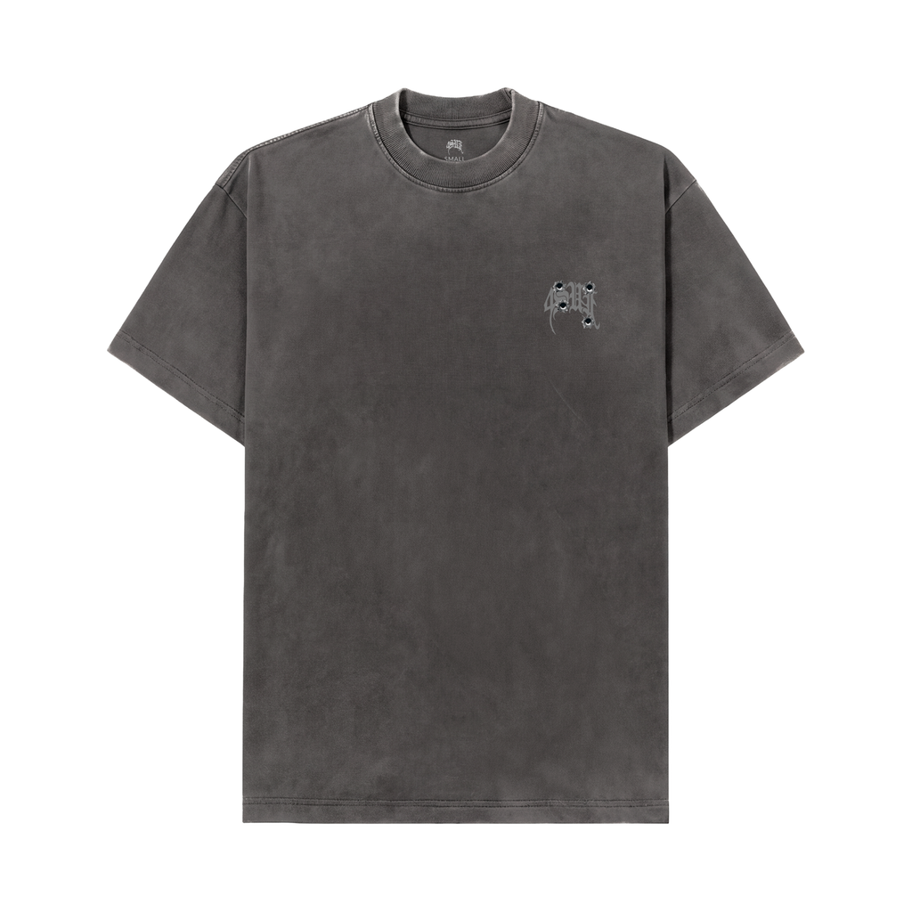 CAMISETA BULLET HOLE STONE GREY