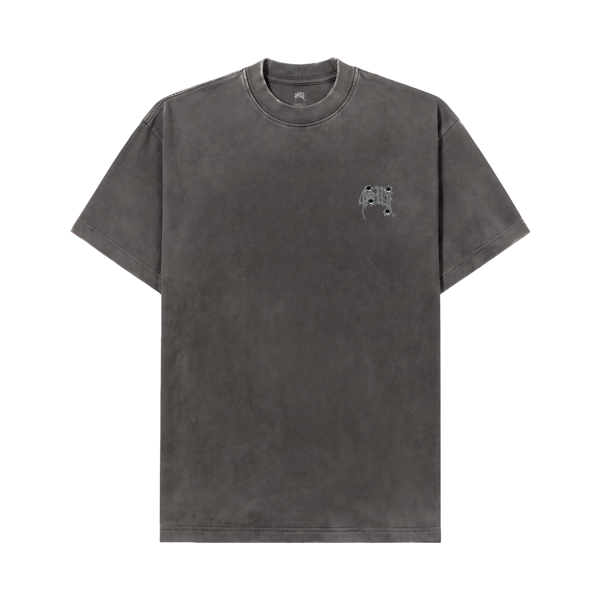 CAMISETA BULLET HOLE STONE GREY