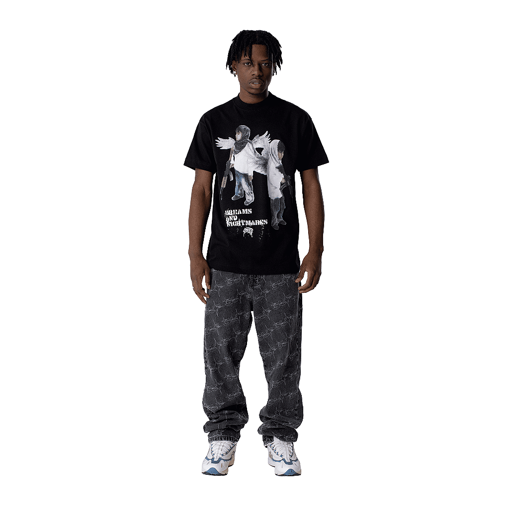 TEE DREAMS AND NIGHTMARES BLACK 1.0