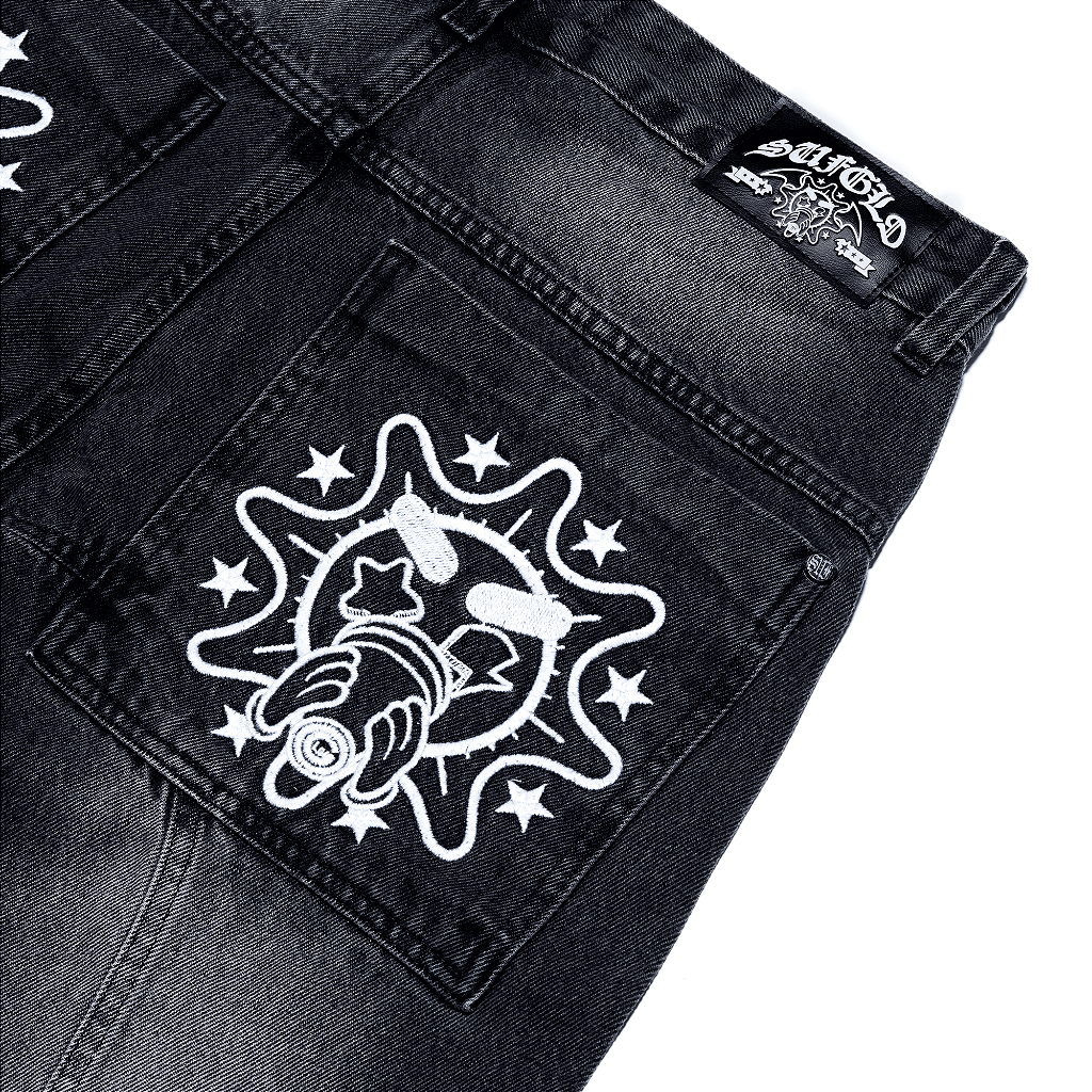 PANTS SUFGLO JEANS DENIM BROWN