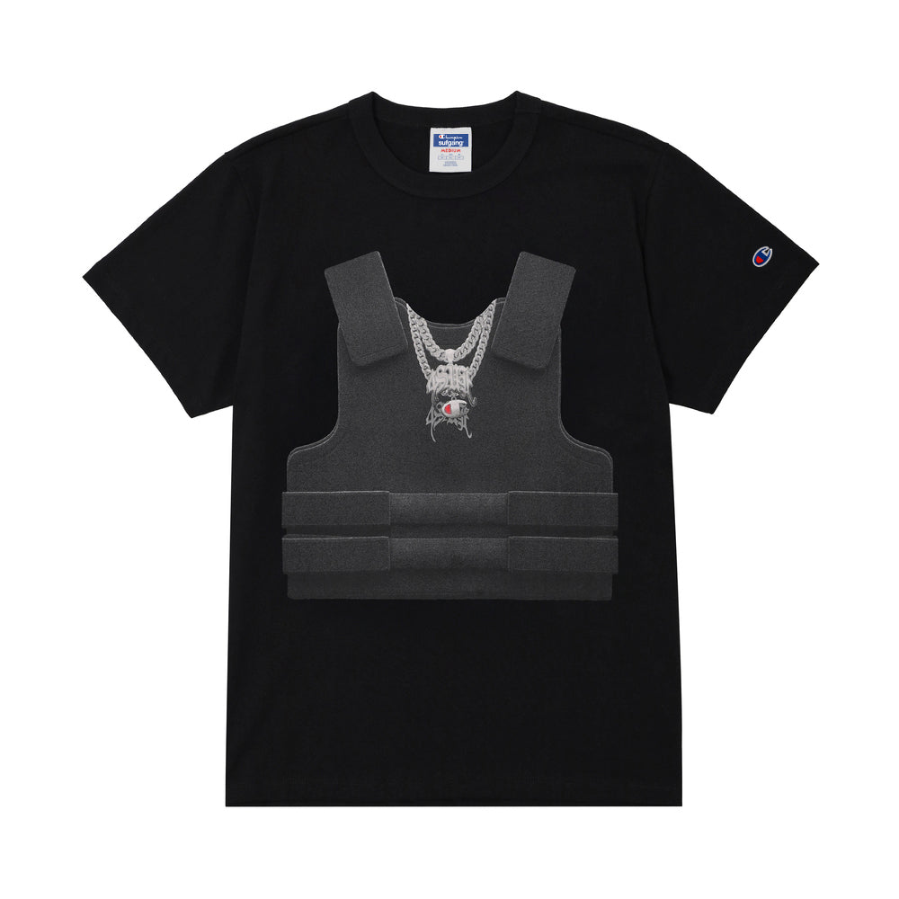BALLISYTIC VEST TEE BLACK