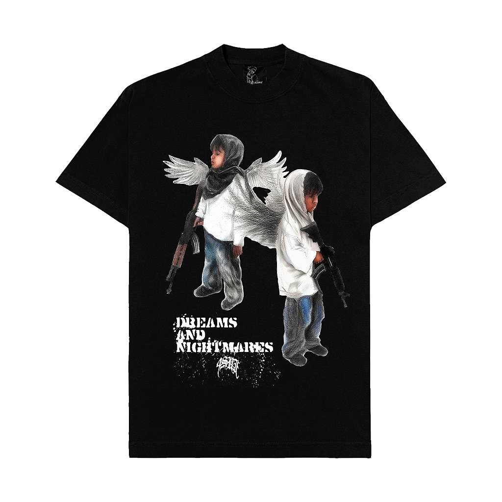 TEE DREAMS AND NIGHTMARES BLACK 1.0